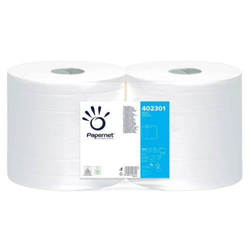 Papernet Putztuchrolle 2-lagig 1.000 Blatt weiss, Zellstoff
