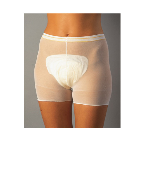 Netzhose Panty Mit Bein blau