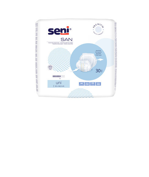 Seni San Uni Vorlage, blau