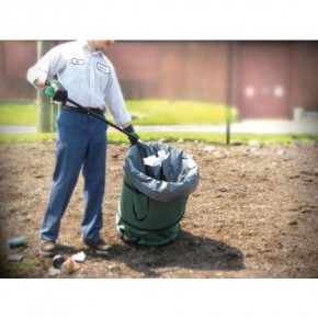 Unger Nifty Nabber Bagger Behälter für Abfall, grün