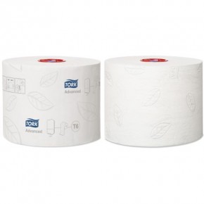 Tork Midi Toilettenpapier Advanced 2-lagig weiß
