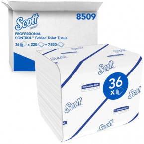 Kimberly-Clark 8509 Scott Control Toilettenpapier - Einzelblattsystem