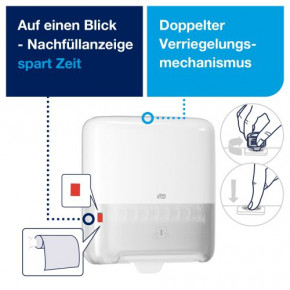 Tork Elevation Rollenhandtuchspender weiß