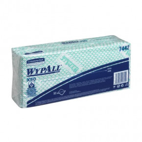 Kimberly-Clark 7442 Wypall X50 Wischtücher grün