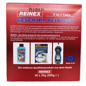 Reinex Geschirr Reiniger Tabs 7in1